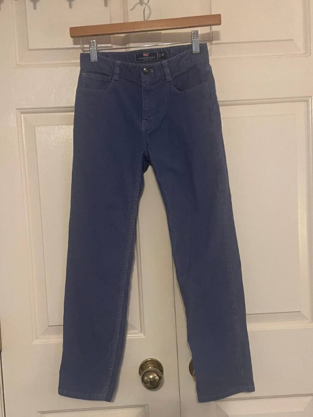 Vineyard Vines Kids Blue Corduroy Pants Size 10 - Classic Preppy w/ Adjust girls